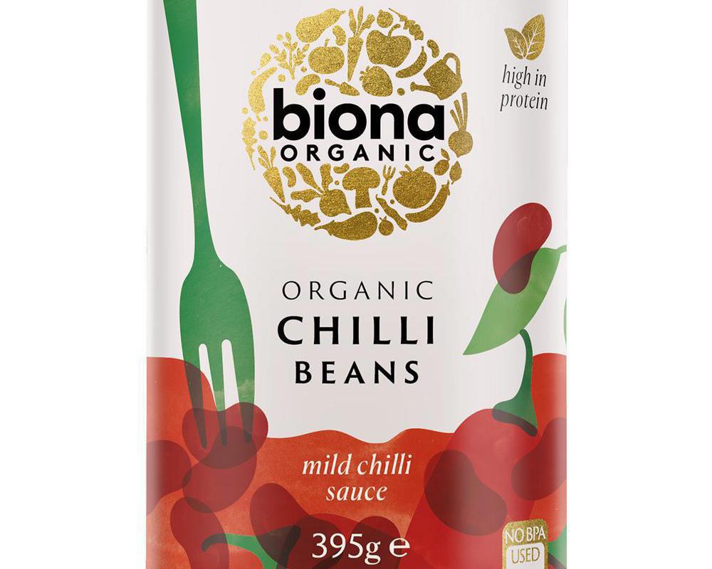 Organic Red Kidney Chilli Beans 395g