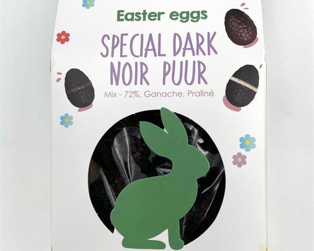 Organic Chocolate Easter Eggs Special Dark Mix 100g