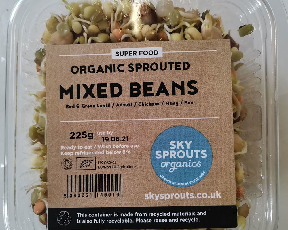 Sky Sprouts Organic Sprouted Mixed Beans