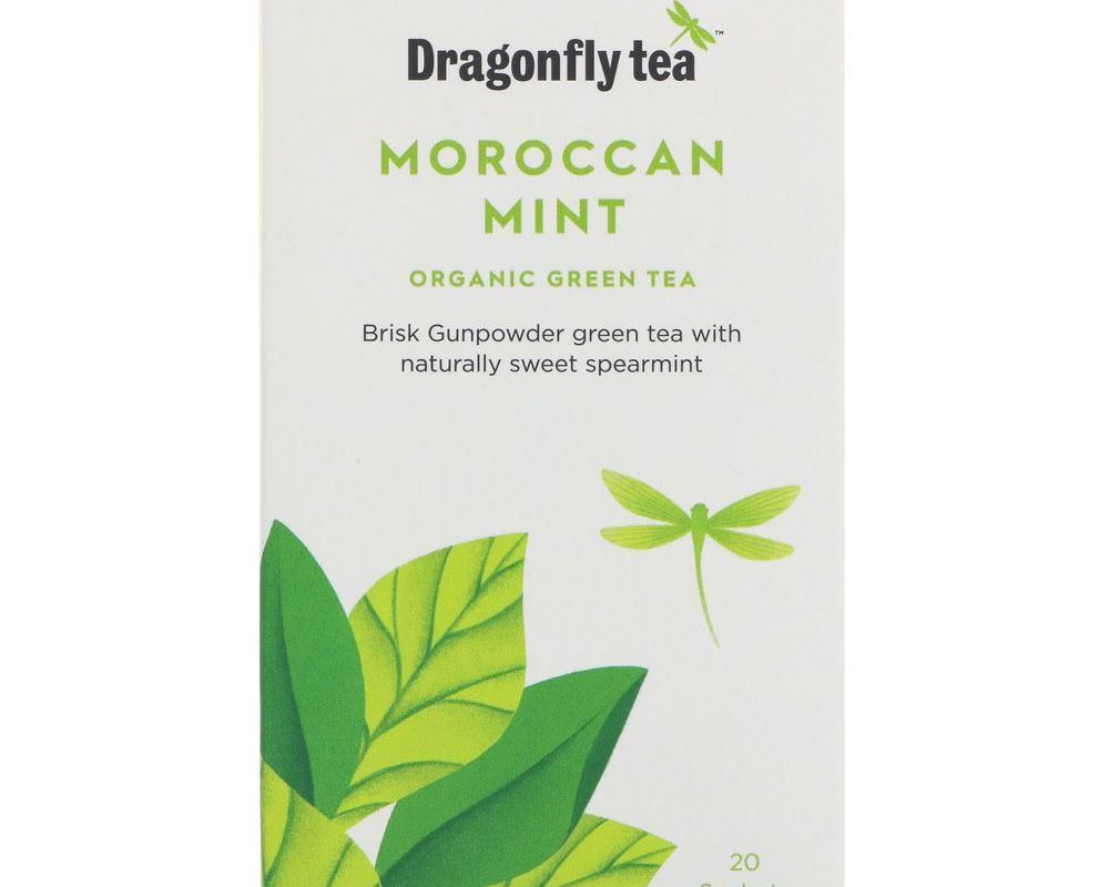 Dragonfly Moroccan Mint Green Tea Bags