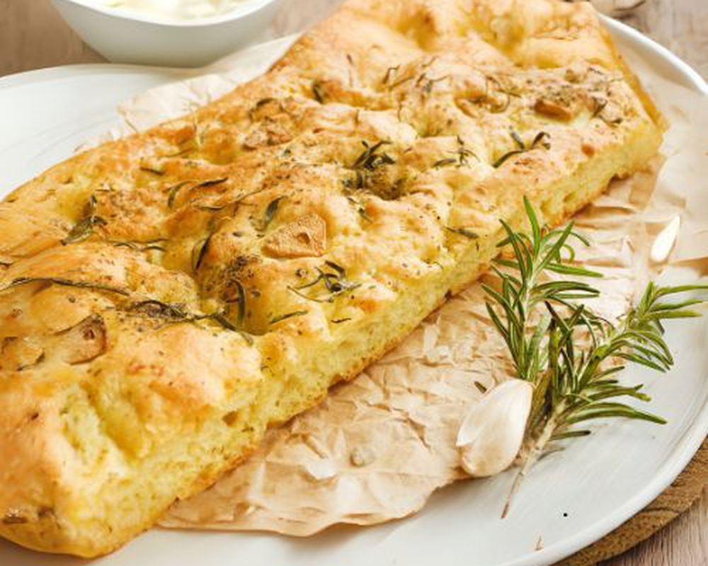 Seasalt and Rosemary Focaccia