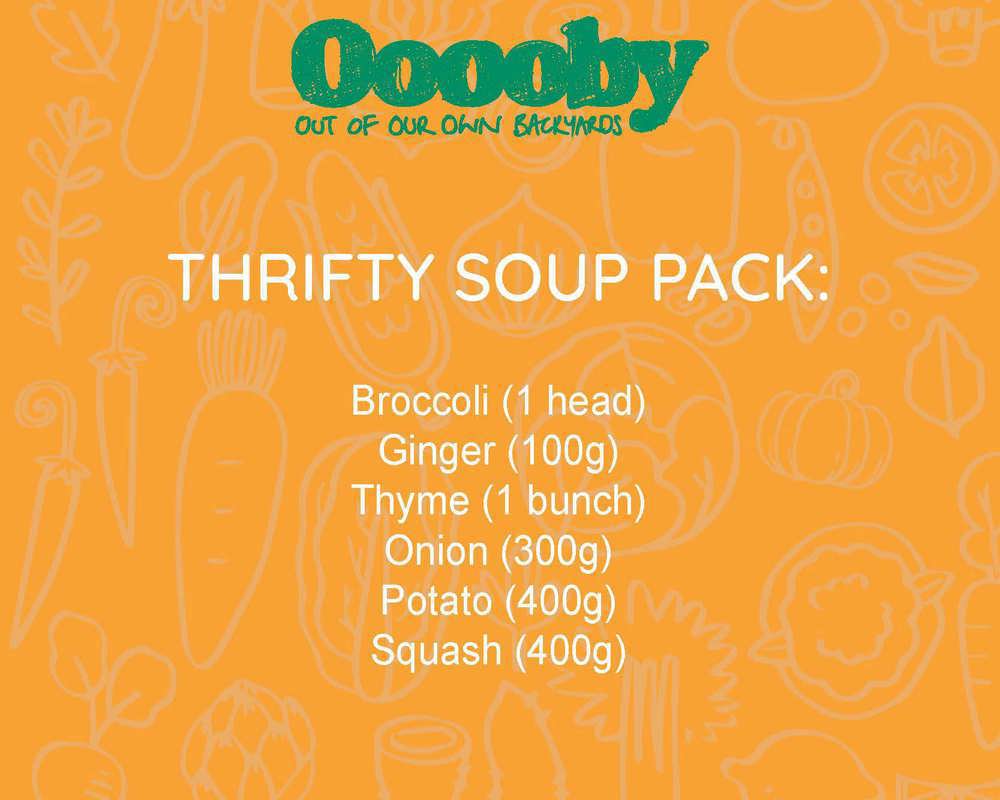 Thrifty Soup Pack (SAVE 10% - no customisation)