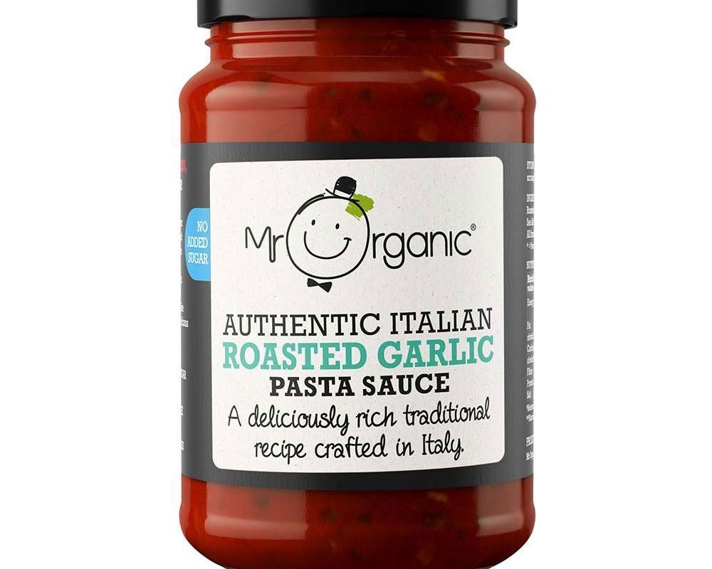 Organic Roasted Garlic Sauce 350g