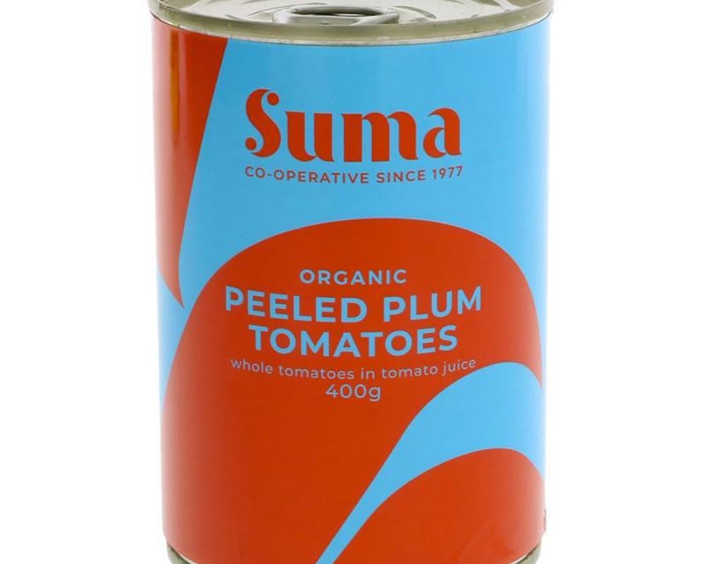 (Suma) Tomatoes - Whole Peeled 400g