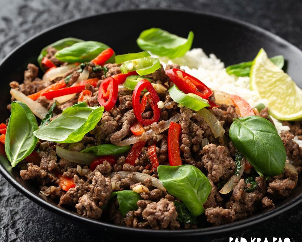 Pad Kra Pao Thai Basil Beef