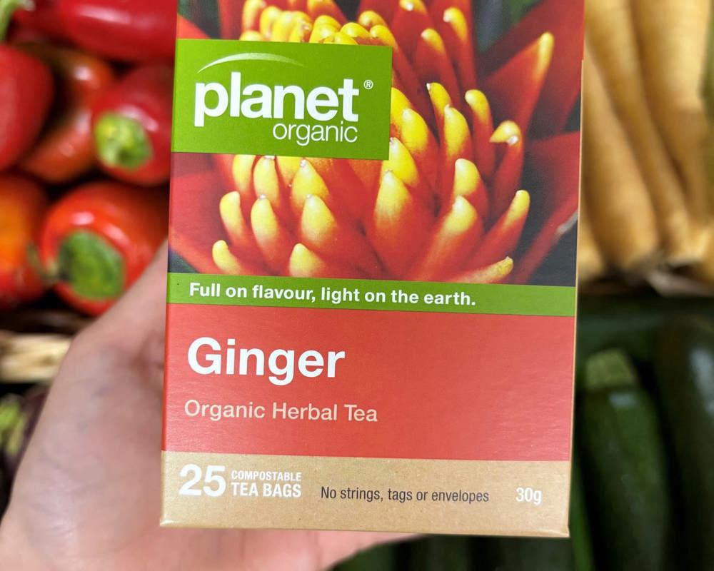 Planet Organic Tea 25 Bags Ginger