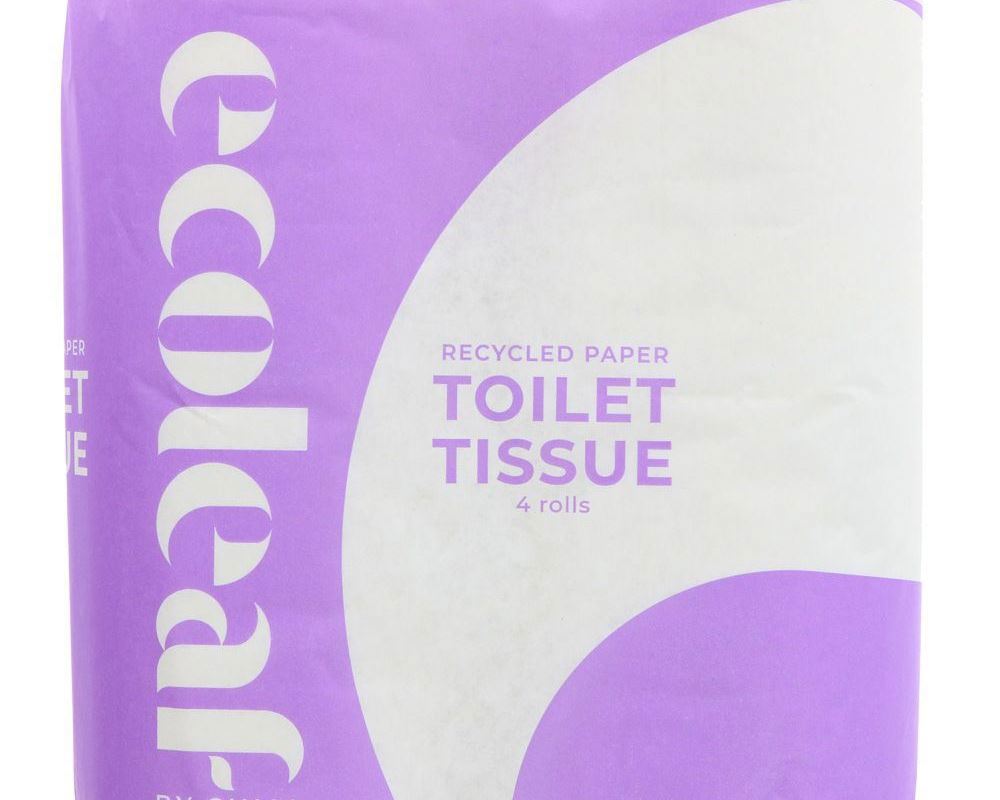 Ecoleaf Toilet Tissue x 4
