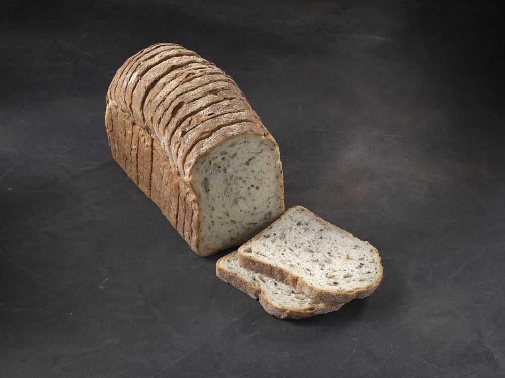 Bread: 5 Grain Semi-Sourdough Sandwich Sliced - BB