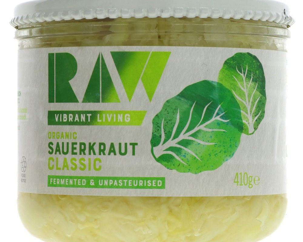 (Raw Health) Sauerkraut - Unpasteurised Organic 410g