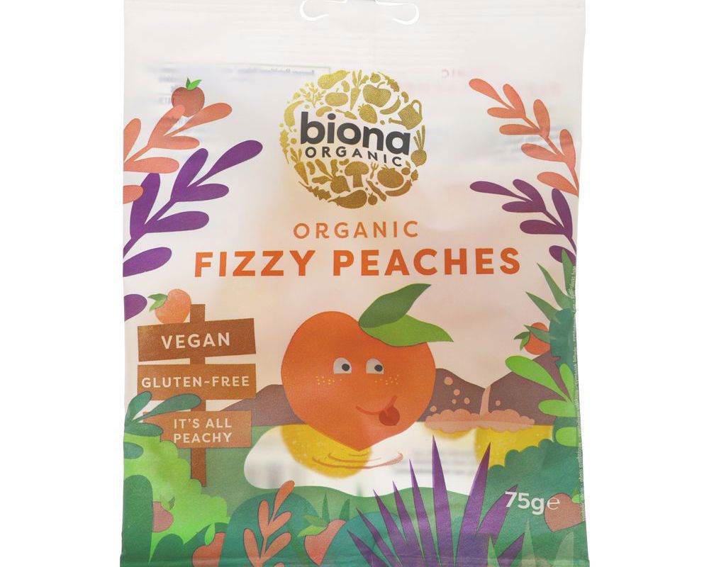 Biona Fizzy Peaches