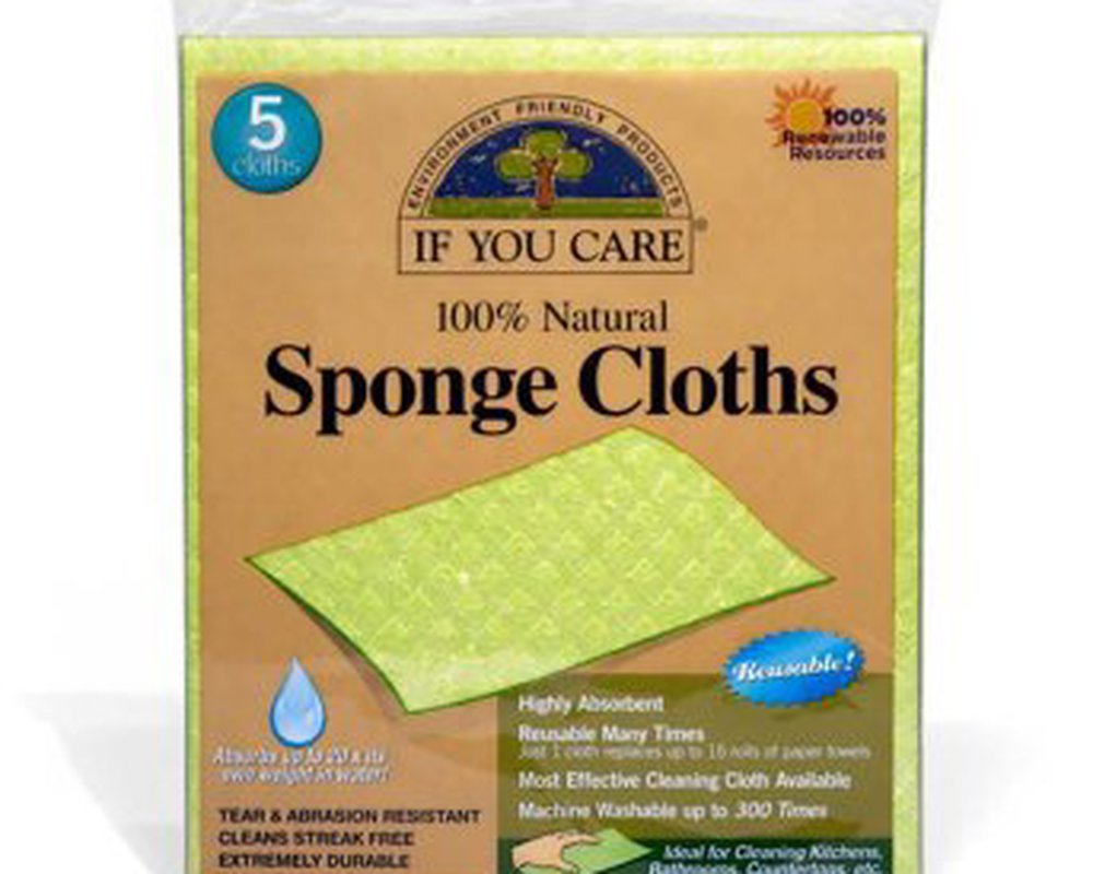 if you care sponge cloths