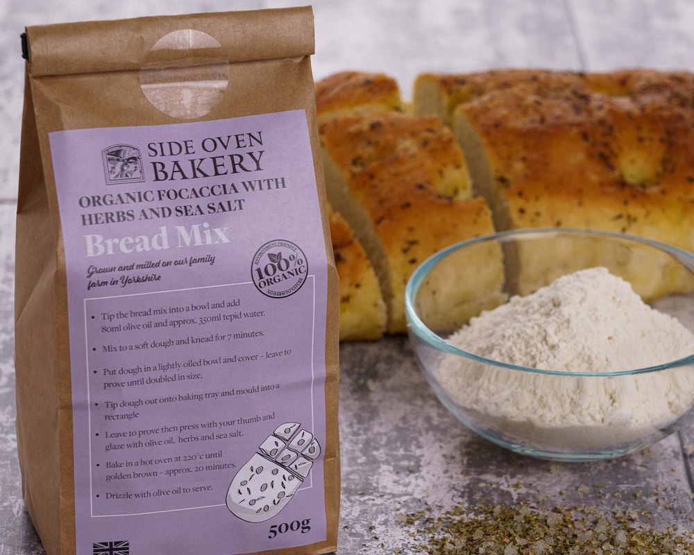 Side Oven Focaccia bread mix