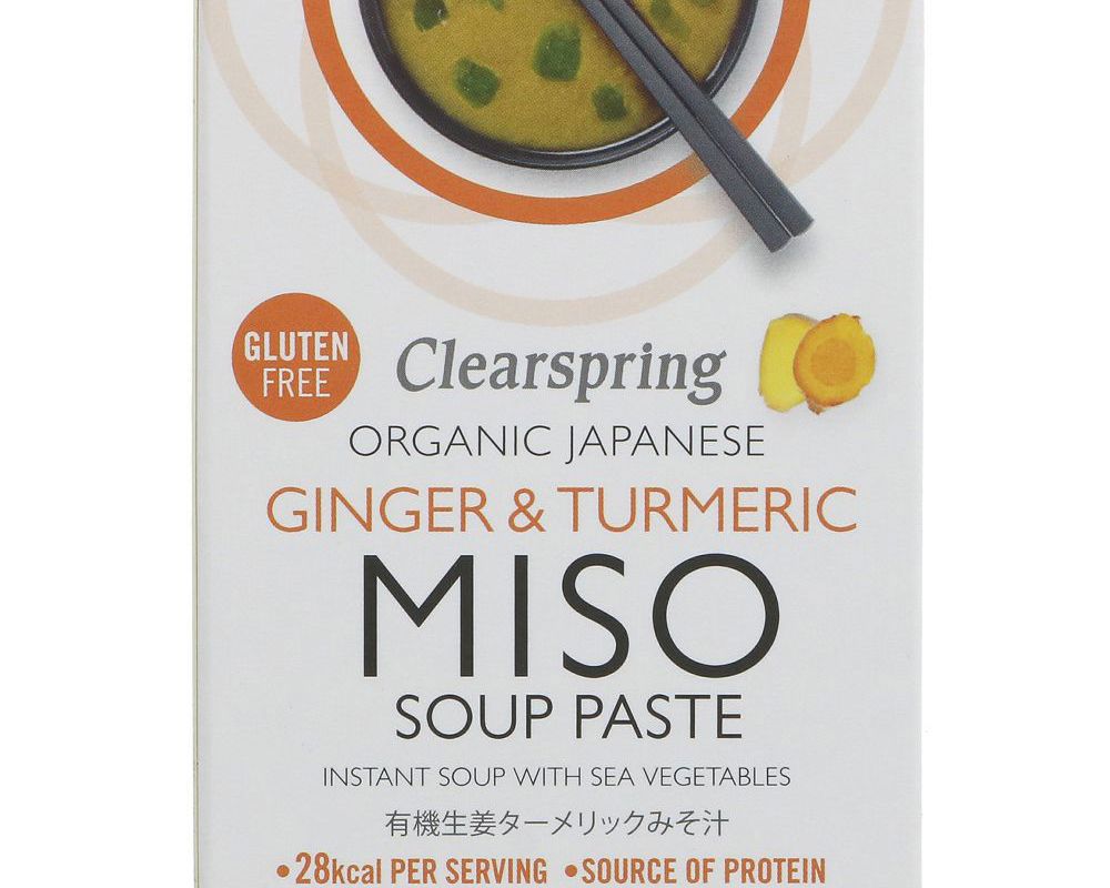 Clearspring Ginger & Turmeric soup