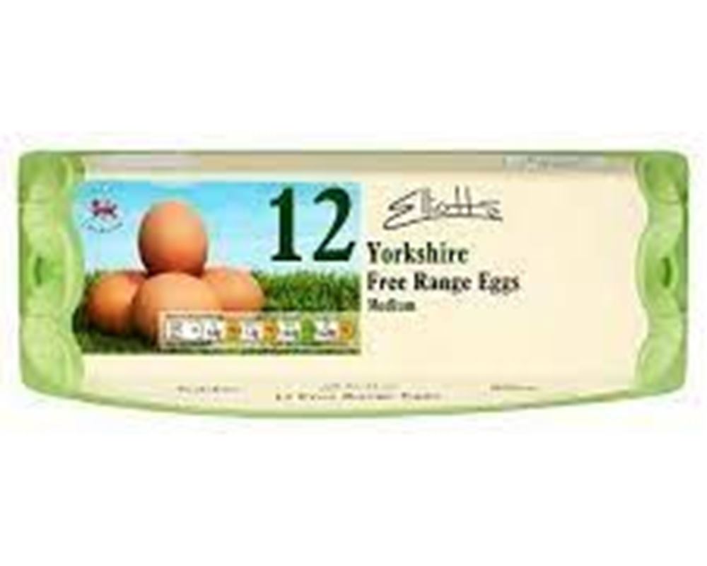 Elliotts Eggs Medium Free Range 12