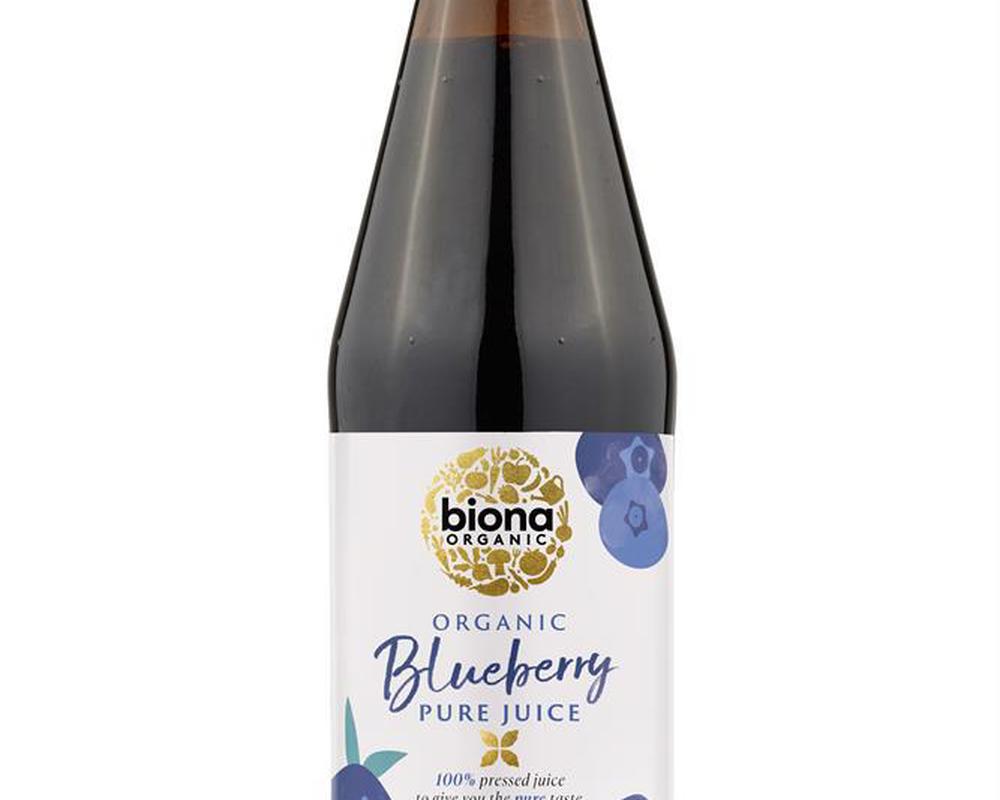 Organic Blueberry Juice Pure 100% 330ml