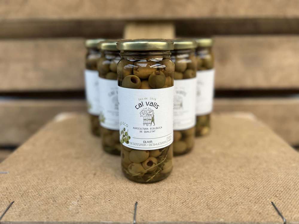 Organic Olives Green Pitted (325g)