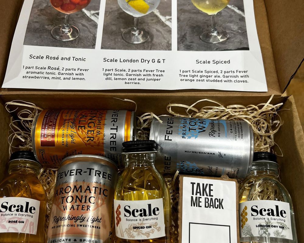 Scale Gin Sample Box