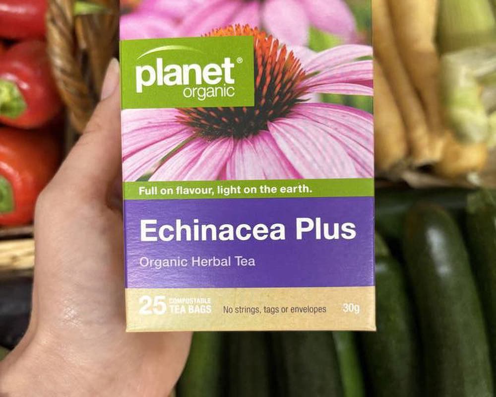 Planet Organic Tea 25 Bags Echinacea Plus