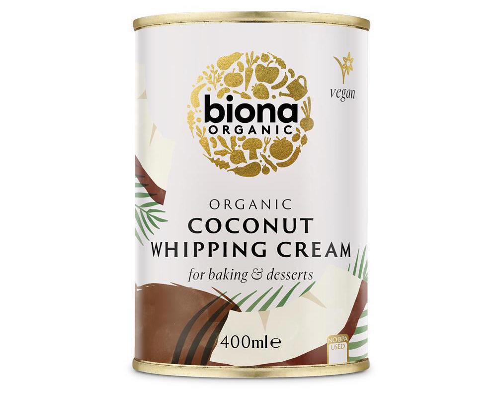 Organic Coconut Whipping Cream 400ml