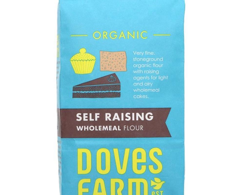 (Doves Farm) Flour - Wholemeal Self Raising 1kg