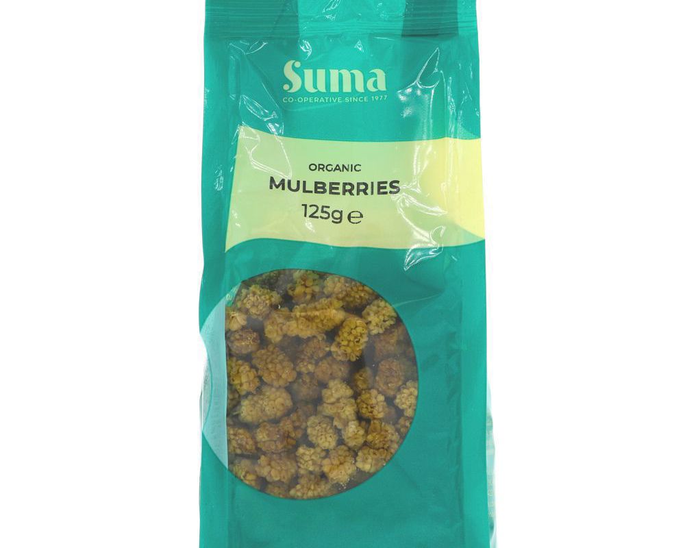 (Suma) Dried Mulberries - White 125g