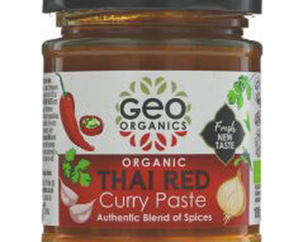 Geo-Organics Red Thai Curry Paste