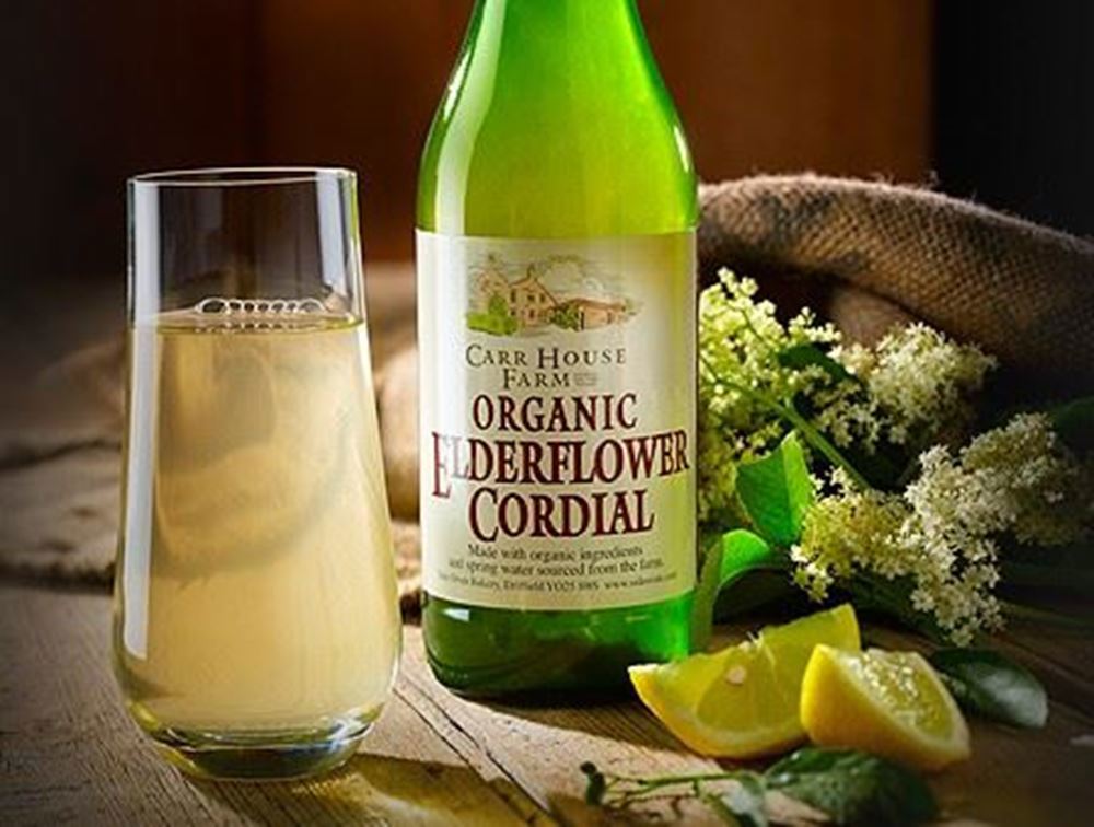 Carr House Farm Elderflower Cordial - Organic