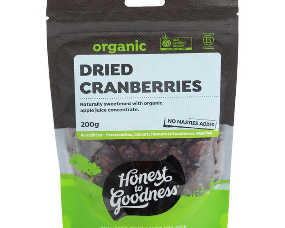 Cranberry - Dried - Organic - HG