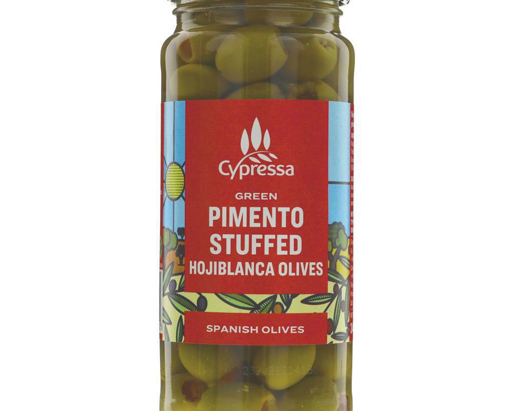 Cypressa Stuffed Pimento Olives -(340g)