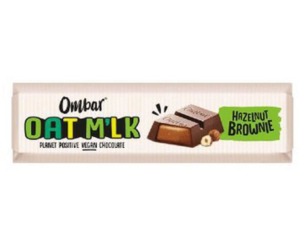 Ombar Oat Mlk Hazelnut Brownie