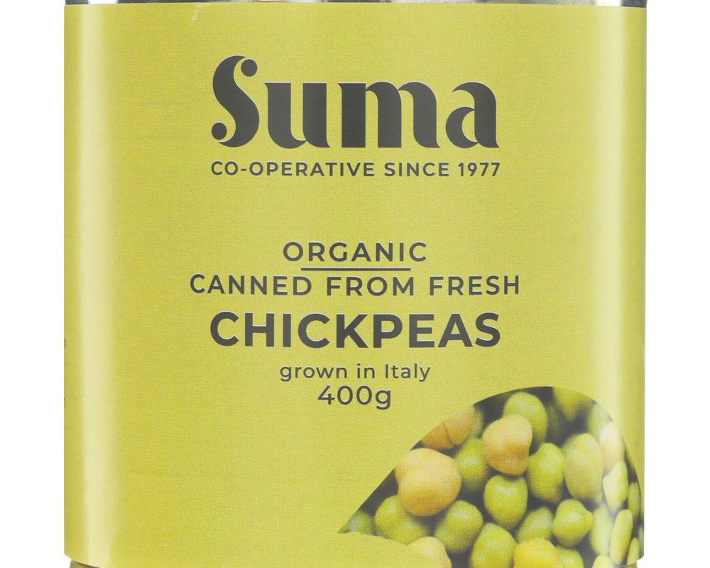 Organic Chickpeas TINNED