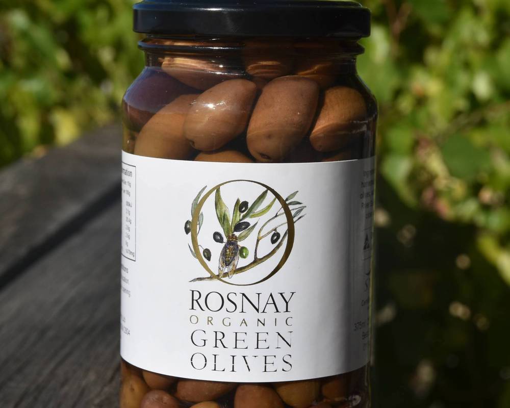 Olives Organic: Green - RO (500 mL)