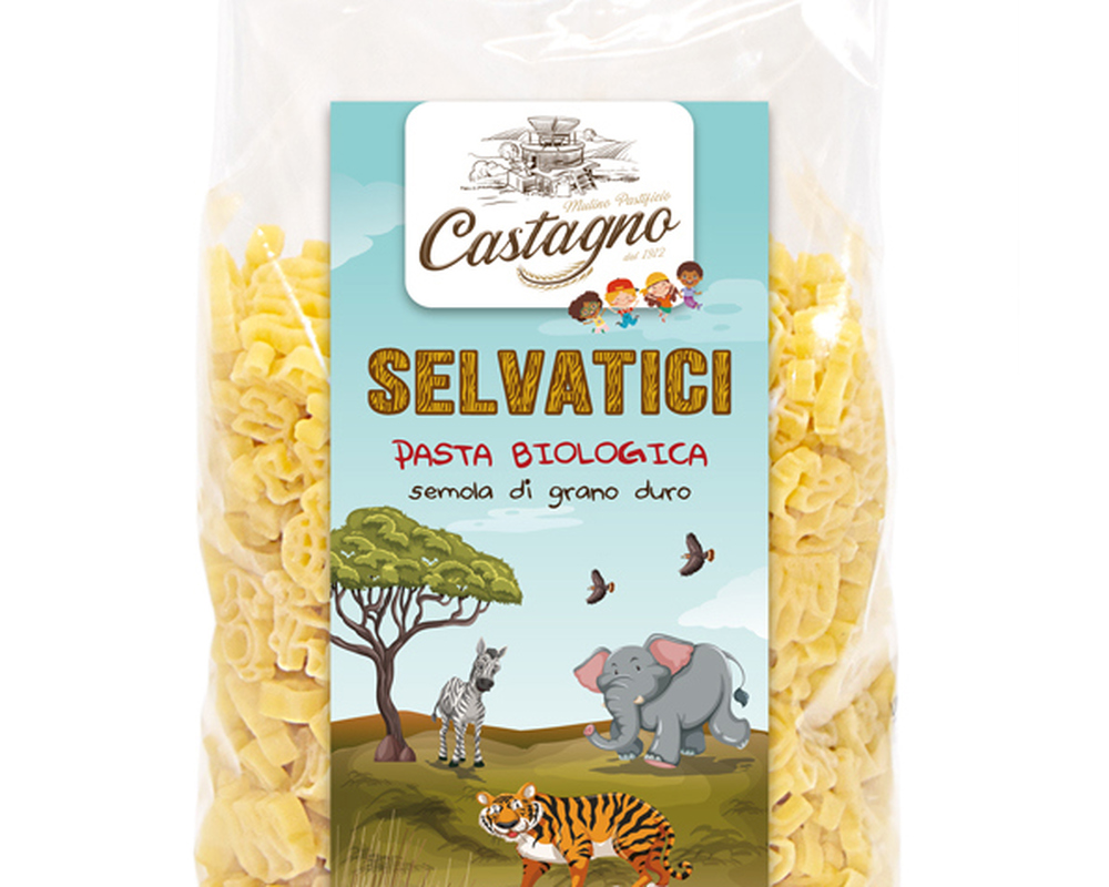 Castagno Wheat Durum Children's Wild Animal Shapes