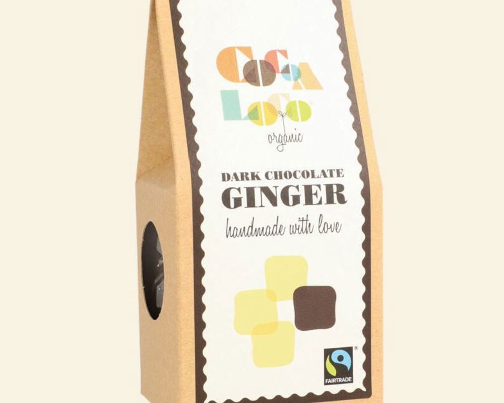 Cocoa Loco Dark Chocolate Coated Ginger