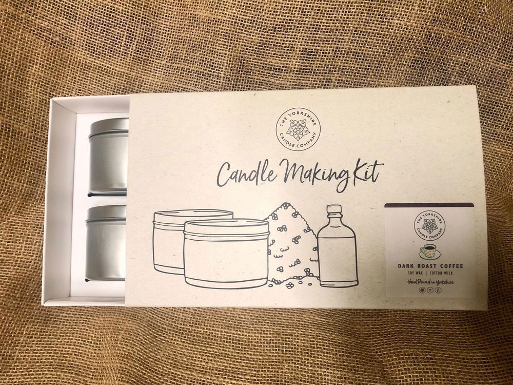 DIY Sheffield Candle making kit - Dark Roast Coffee