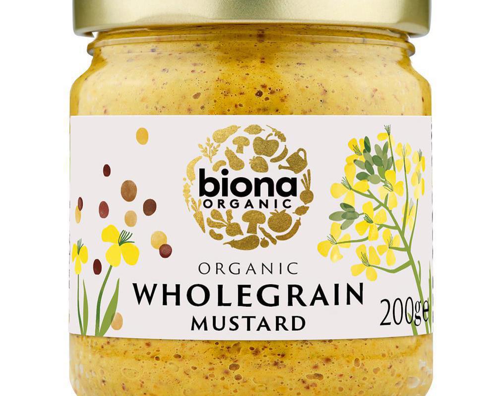 Biona Organic Wholegrain Mustard 200g