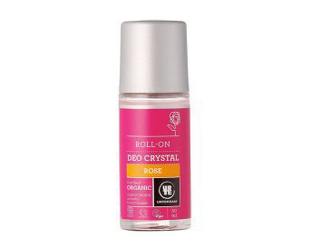 Urtekram Crystal Deodorant - Rose - roll-on