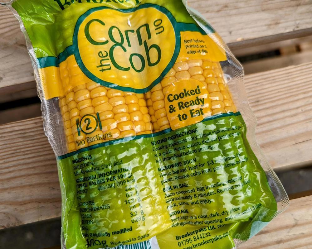 Sweetcorn (vacuumed packed)