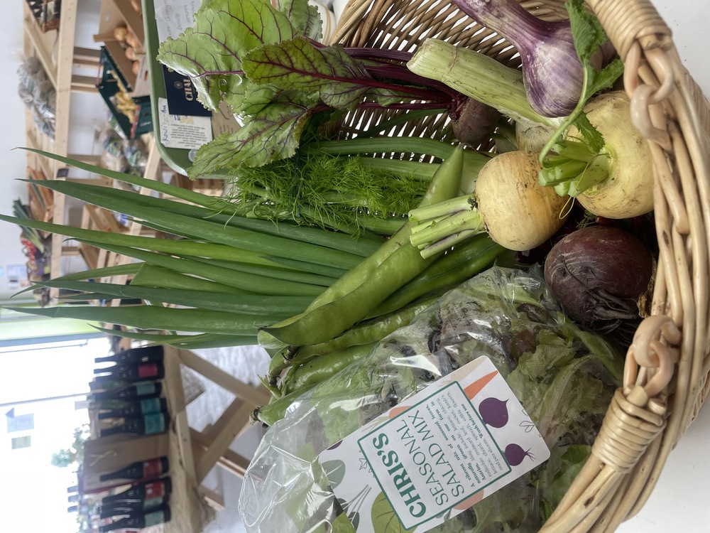 Chemical free veg box