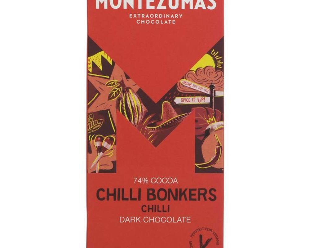 (Montezuma's) Chocolate Bar - Chilli Bonkers 90g