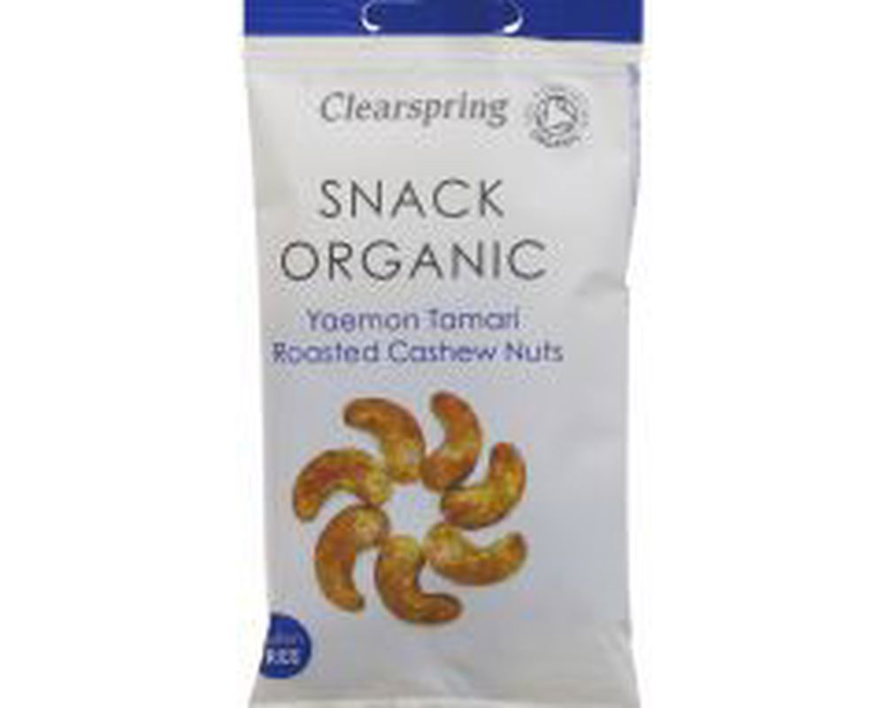 Clearspring Tamari Roasted Cashew Nuts