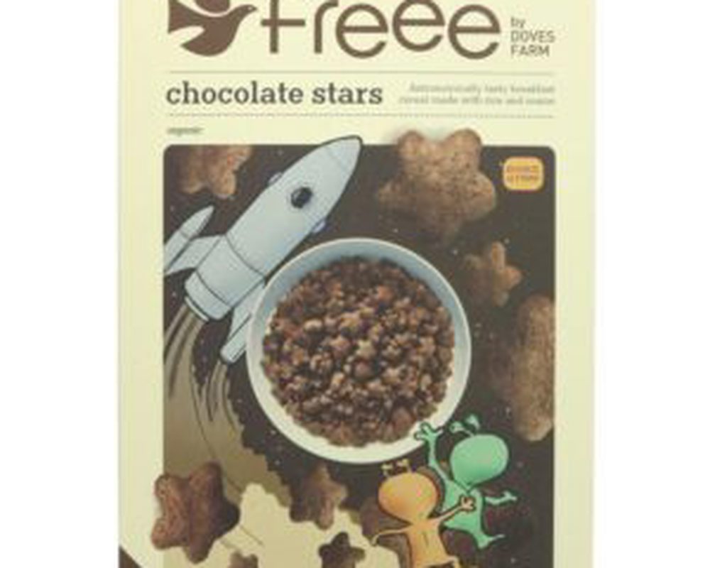 Cereal Chocolate Stars 300g (Doves)