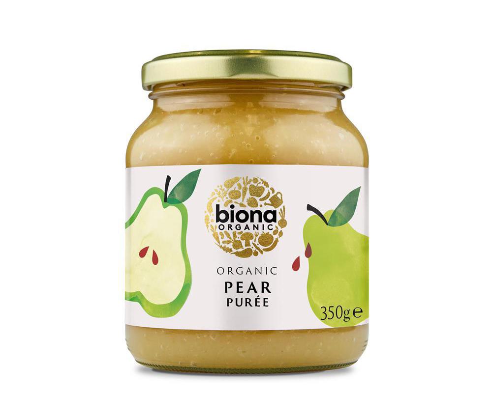 Organic Pear Puree - No Added Sugar 350g