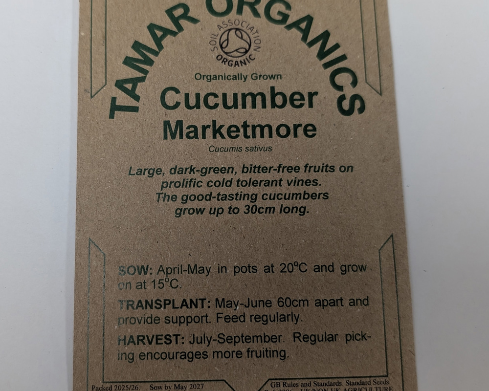 (Seeds) Cucumber - Marketmore