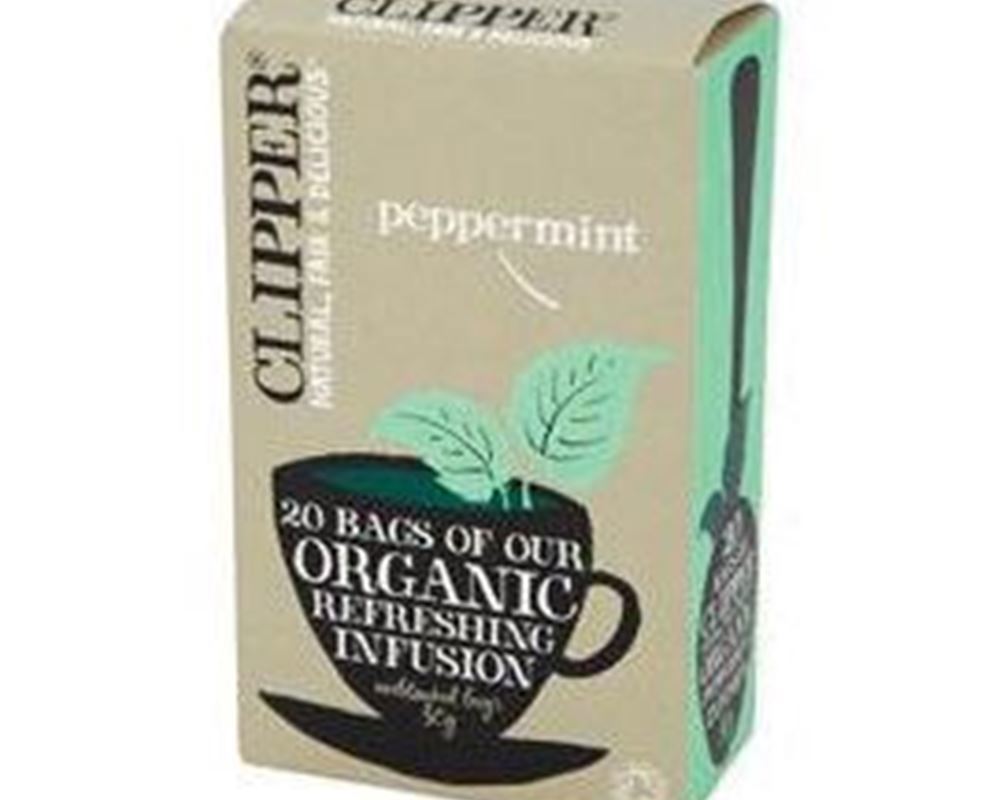 Clipper Organic Peppermint Infusion Tea Bags