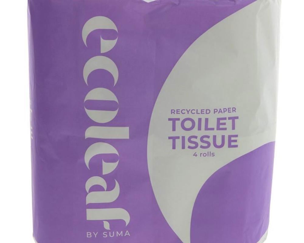 (Ecoleaf) Toilet Roll 4-Pack