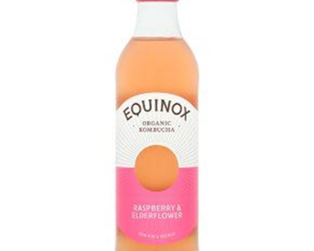 Equinox Kombucha Raspberry & Elderflower Organic