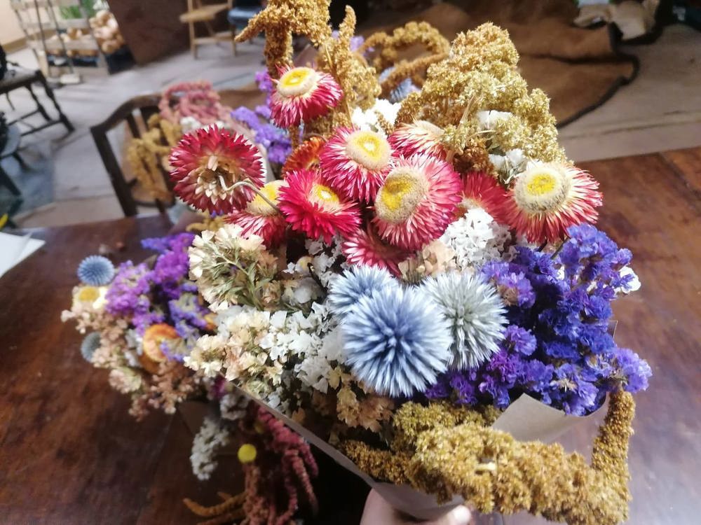 Organic Dried Flower Bouquet