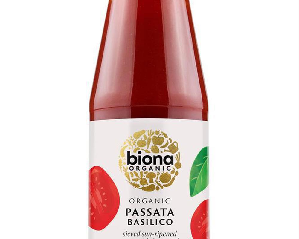 Organic Passata with Basil 680g