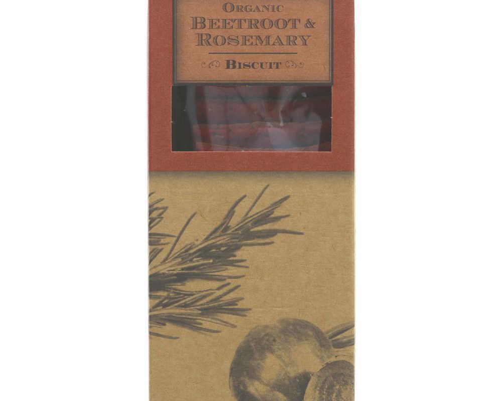 Authentic Bread Company Beetroot & Rosemary Biscuits - 10 x 100g